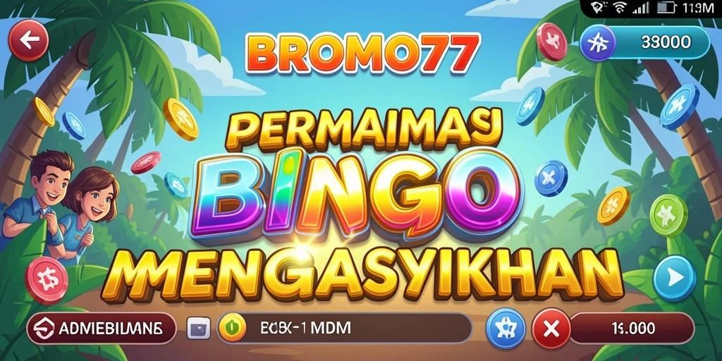 Tangkapan layar gameplay BROMO77 yang menarik dan dinamis.