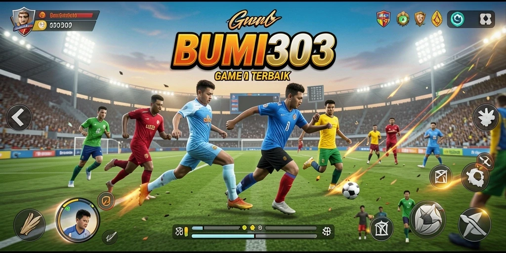 Tampilan gameplay yang menarik dan mendebarkan di BUMI303.