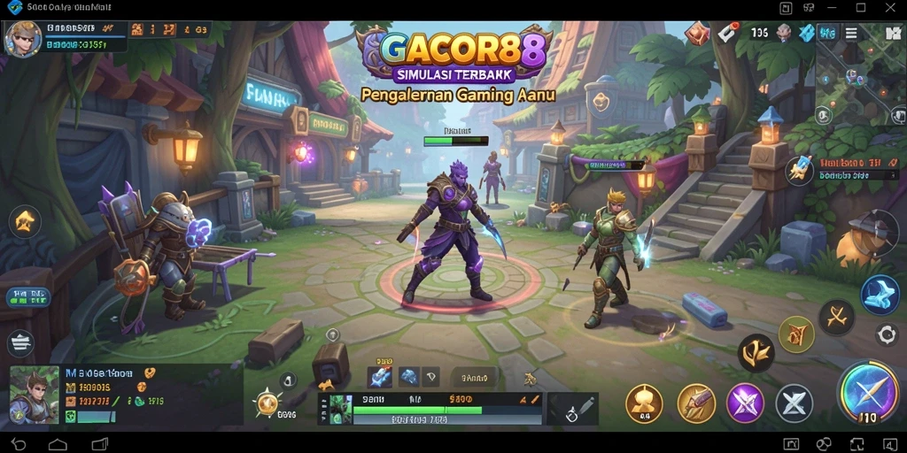 Tampilan gameplay GACOR88 menampilkan simulasi yang menarik dan interaktif.