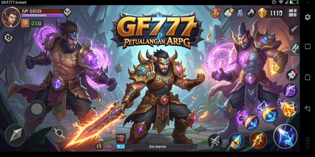 Tampilan gameplay GF777 yang mendebarkan dan penuh aksi.