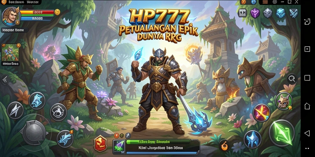 Tampilan gameplay epik HP777 yang menakjubkan dan mendalam.