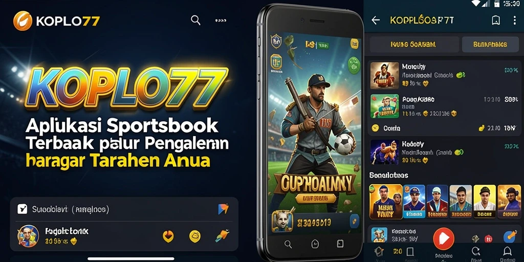 Tampilan menarik KOPLO77 dengan fitur taruhan langsung.