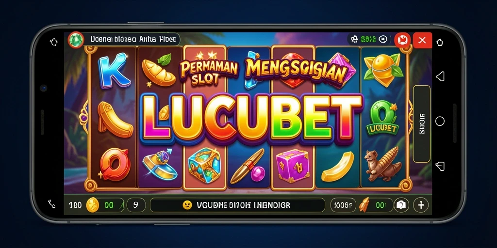 Screenshot gameplay LUCUBET dengan grafis slot yang menarik.
