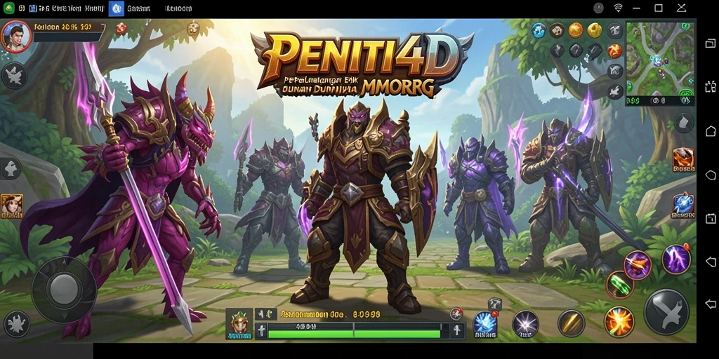 Tampilan gameplay seru dan mendalam di dunia PENITI4D.