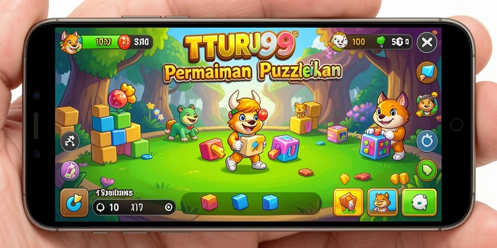 Tampilan gameplay TURU99 yang menantang dan seru dengan teka-teki kreatif.