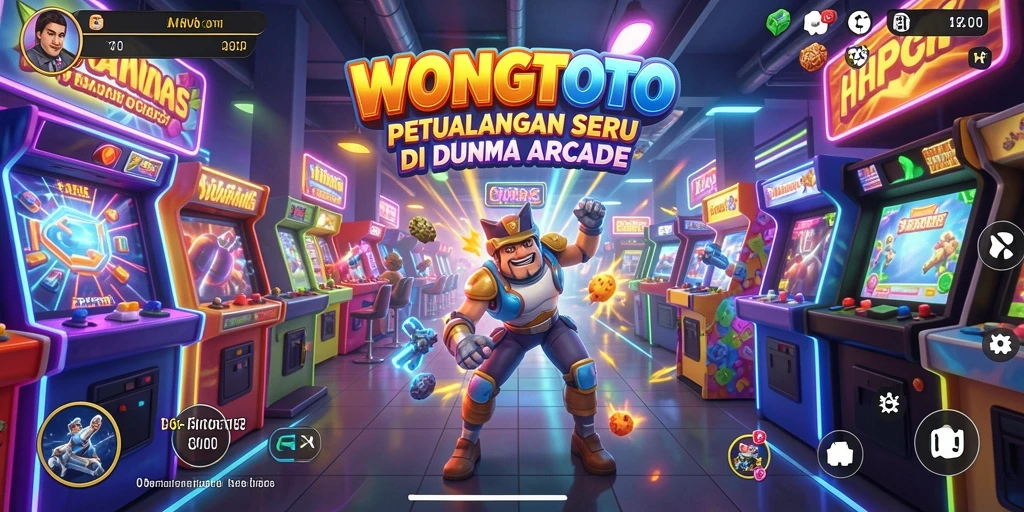 Tampilan gameplay seru dan penuh aksi di WONGTOTO.